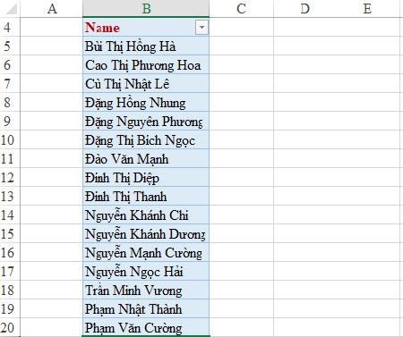 Hướng dẫn tìm kiếm và lọc dữ liệu tự động bằng Textbox trong Excel VBA